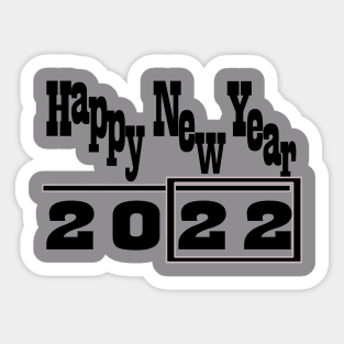 Happy New Year 2022 Sticker